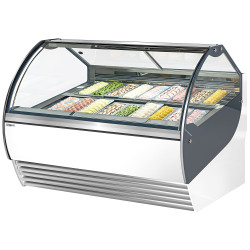 Витрина для мороженого GGM Gastro Nolan ETHA1711W (White) Thumb