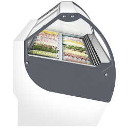 Витрина для мороженого GGM Gastro Nolan ETHA1711W (White) Thumb
