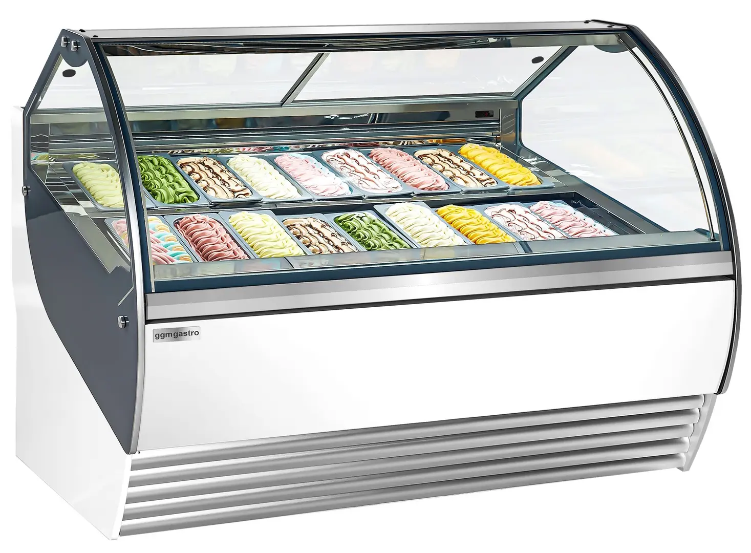 Витрина для мороженого GGM Gastro Nolan ETHA1711W (White)