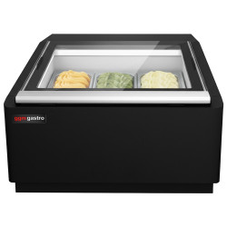 Витрина для мороженого GGM Gastro TEVHA3S (Black) Thumb