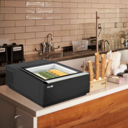Витрина для мороженого GGM Gastro TEVHA3S (Black) Thumb