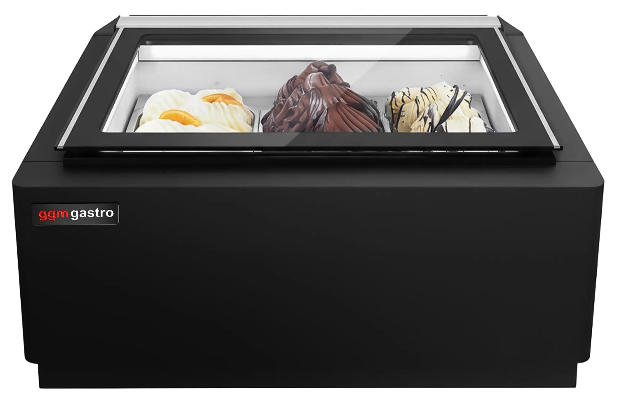 Витрина для мороженого GGM Gastro TEVHA67S (Black) - 2