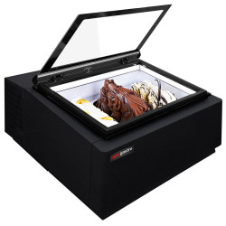 Витрина для мороженого GGM Gastro TEVHA67S (Black) Thumb