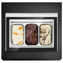 Витрина для мороженого GGM Gastro TEVHA67S (Black) Thumb