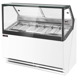 Витрина для мороженого GGM Gastro Theo ETHA1310W (White) Thumb