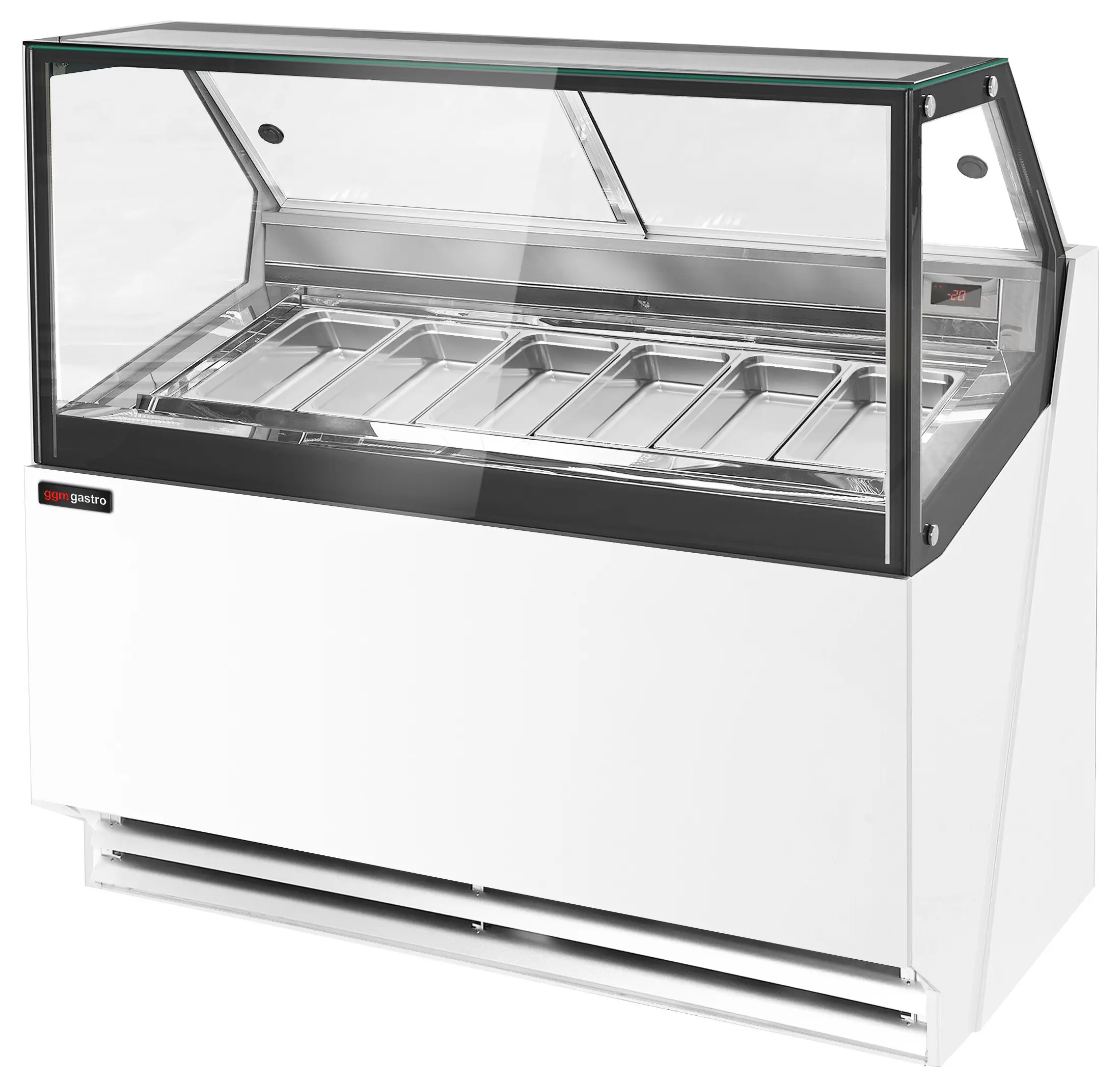 Витрина для мороженого GGM Gastro Theo ETHA1310W (White) - 3