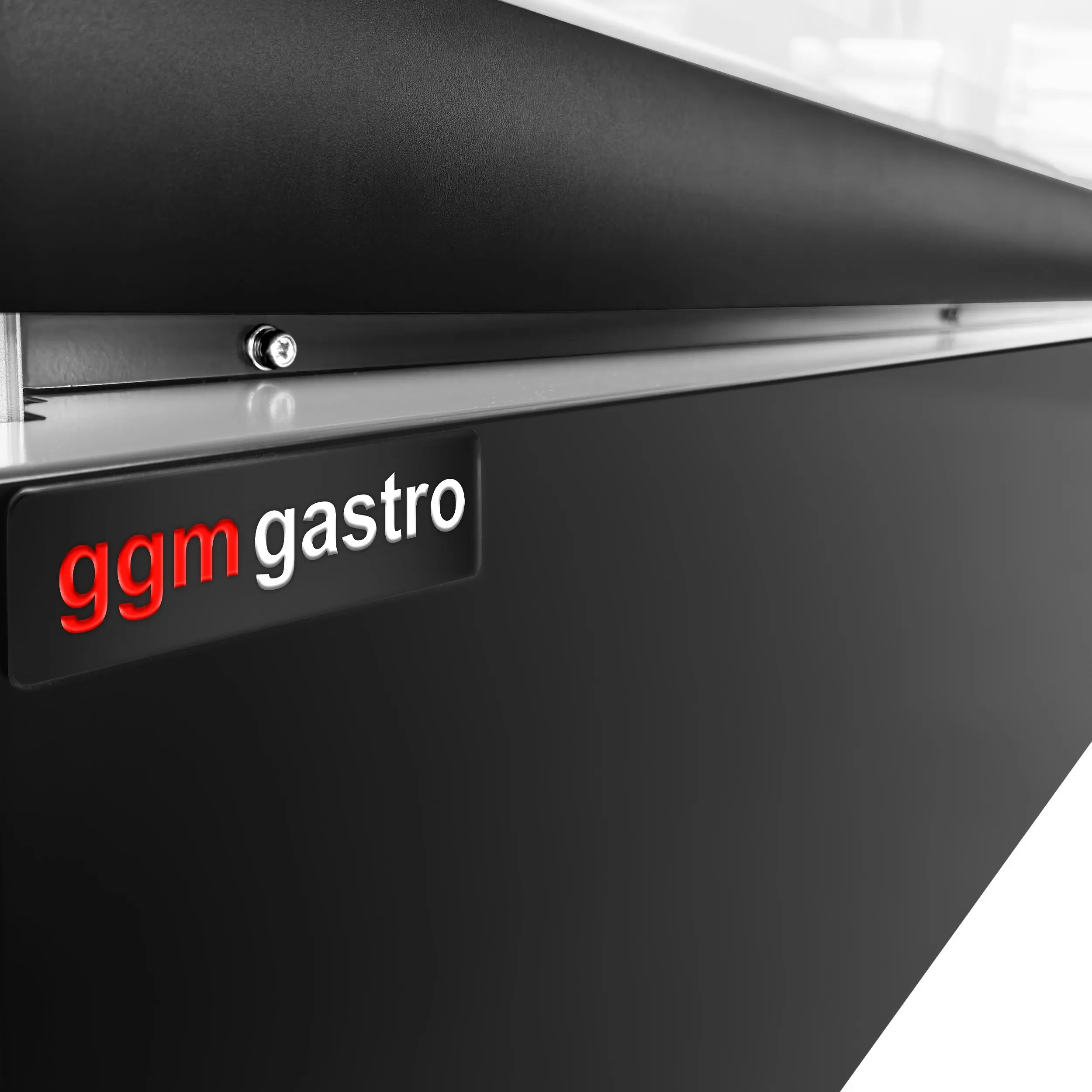 Vitrina pentru inghetata GGM Gastro Theo ETHA1710SN (Black) - 5