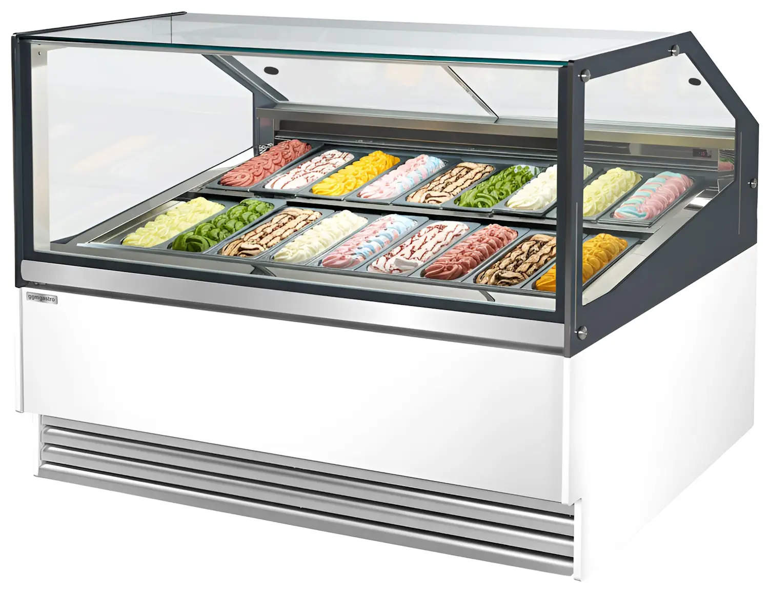 Витрина для мороженого GGM Gastro Theo ETHA1710W (White) - 3