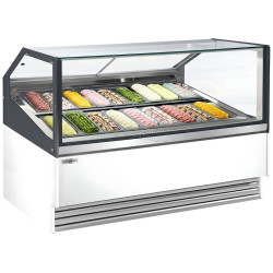 Витрина для мороженого GGM Gastro Theo ETHA1710W (White)