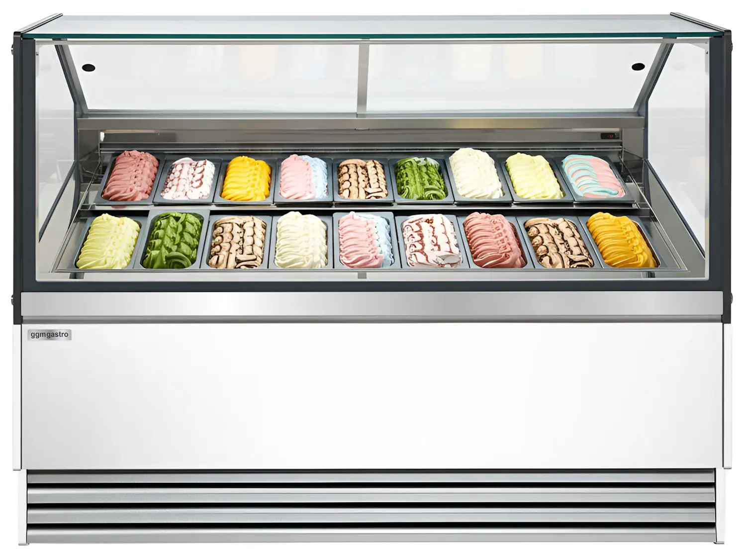 Витрина для мороженого GGM Gastro Theo ETHA1710W (White) - 4