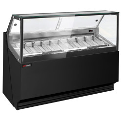 Витрина для мороженого GGM Gastro Theo ETHA1810SN (Black) Thumb