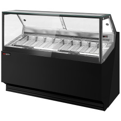 Витрина для мороженого GGM Gastro Theo ETHA1810SN (Black) Thumb