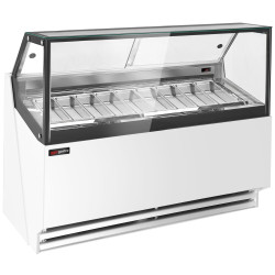 Витрина для мороженого GGM Gastro Theo ETHA1810W (White) Thumb