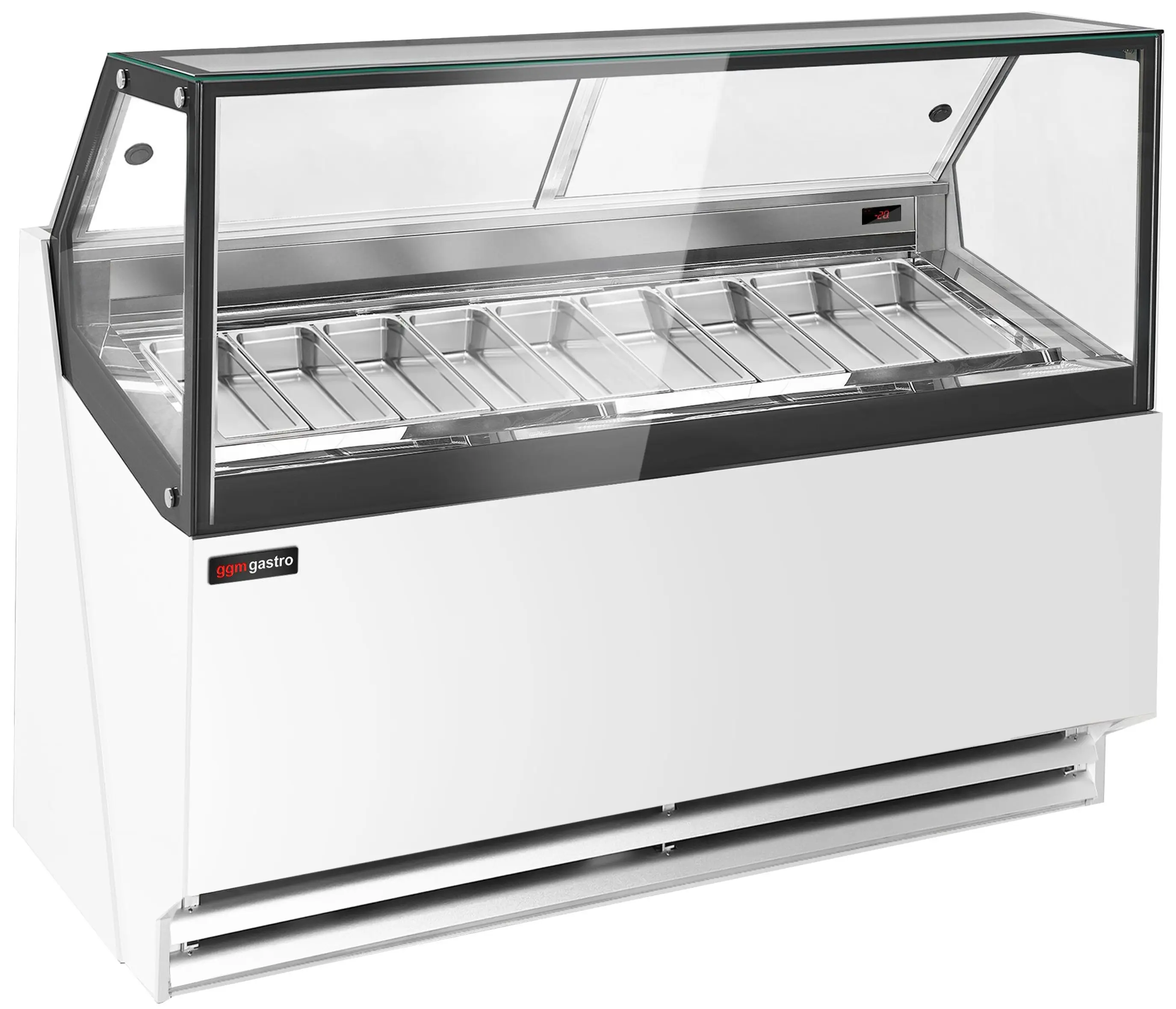 Витрина для мороженого GGM Gastro Theo ETHA1810W (White) - 4