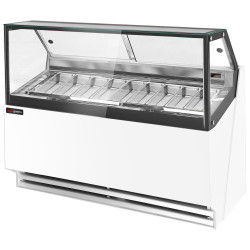 Витрина для мороженого GGM Gastro Theo ETHA1810W (White) Thumb