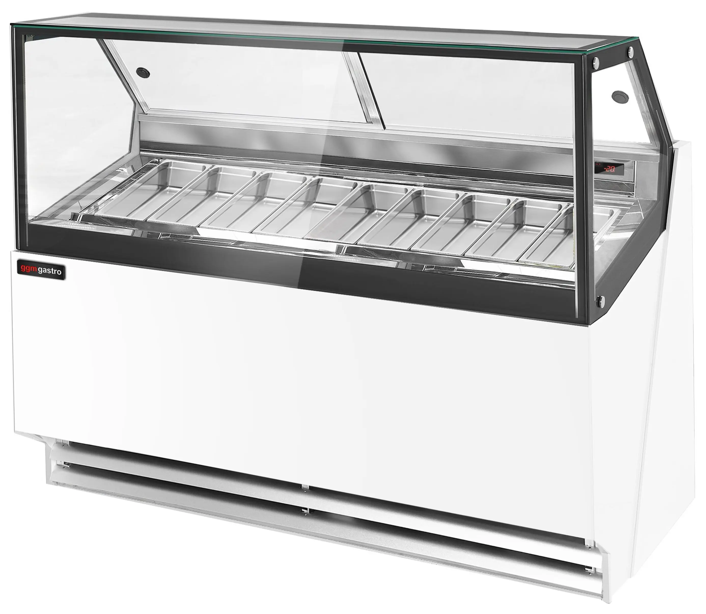 Витрина для мороженого GGM Gastro Theo ETHA1810W (White) - 5