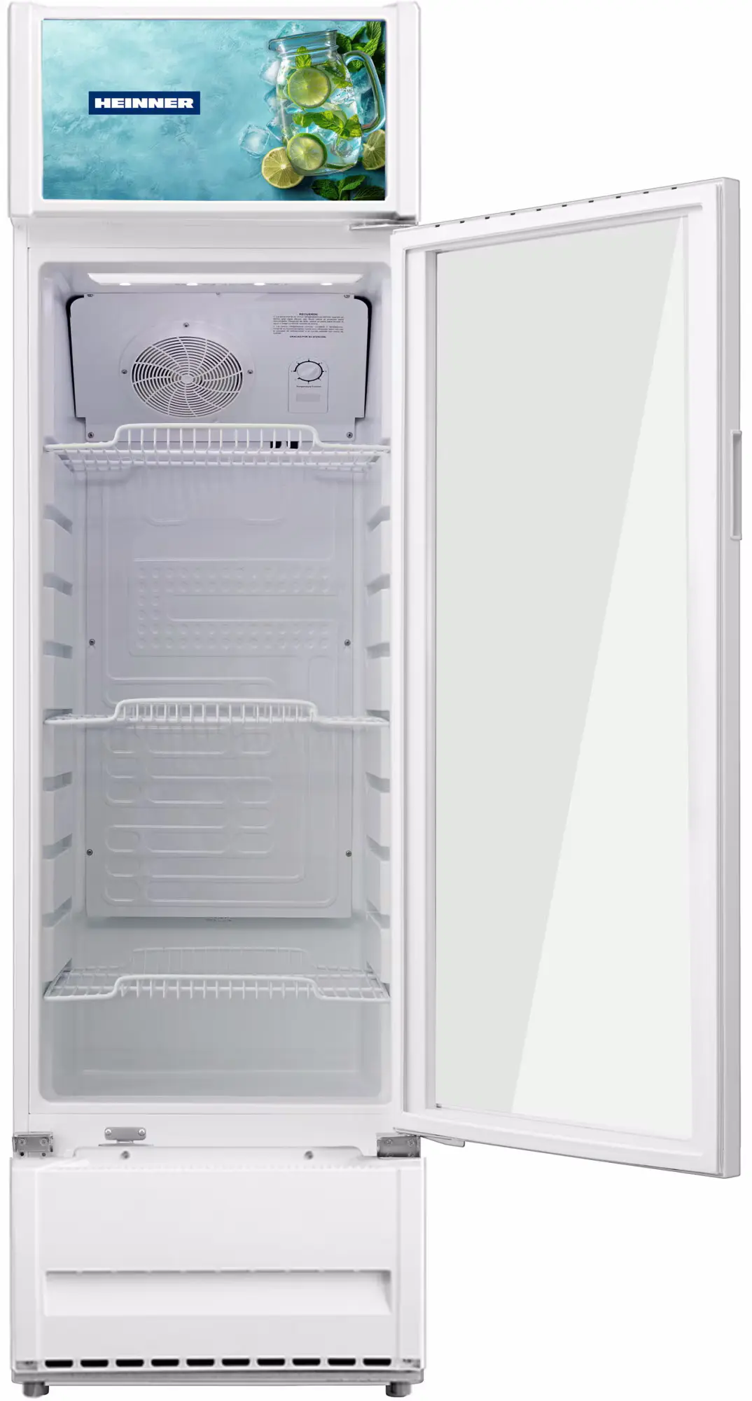 Vitrina frigorifica Heinner HSC-M213WHB (White)