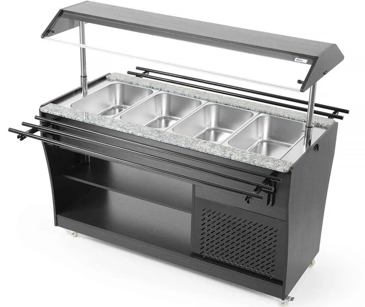 Bufet refrigerat Hendi Arktic 274057 (Black)