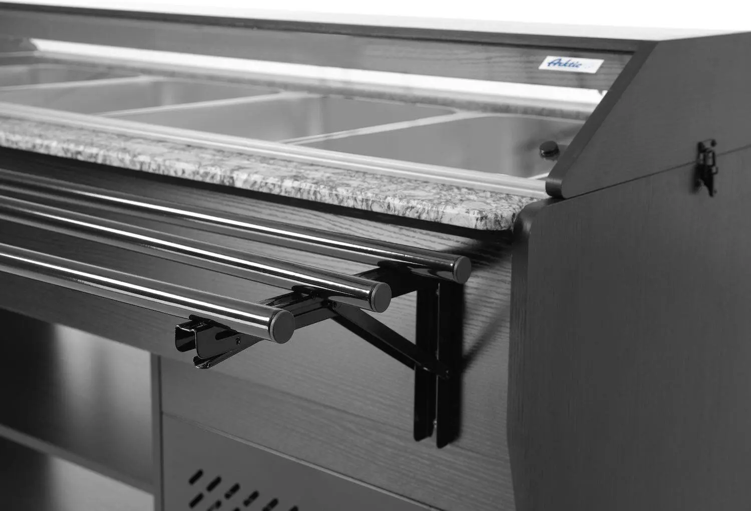 Bufet refrigerat Hendi Arktic 274057 (Black)