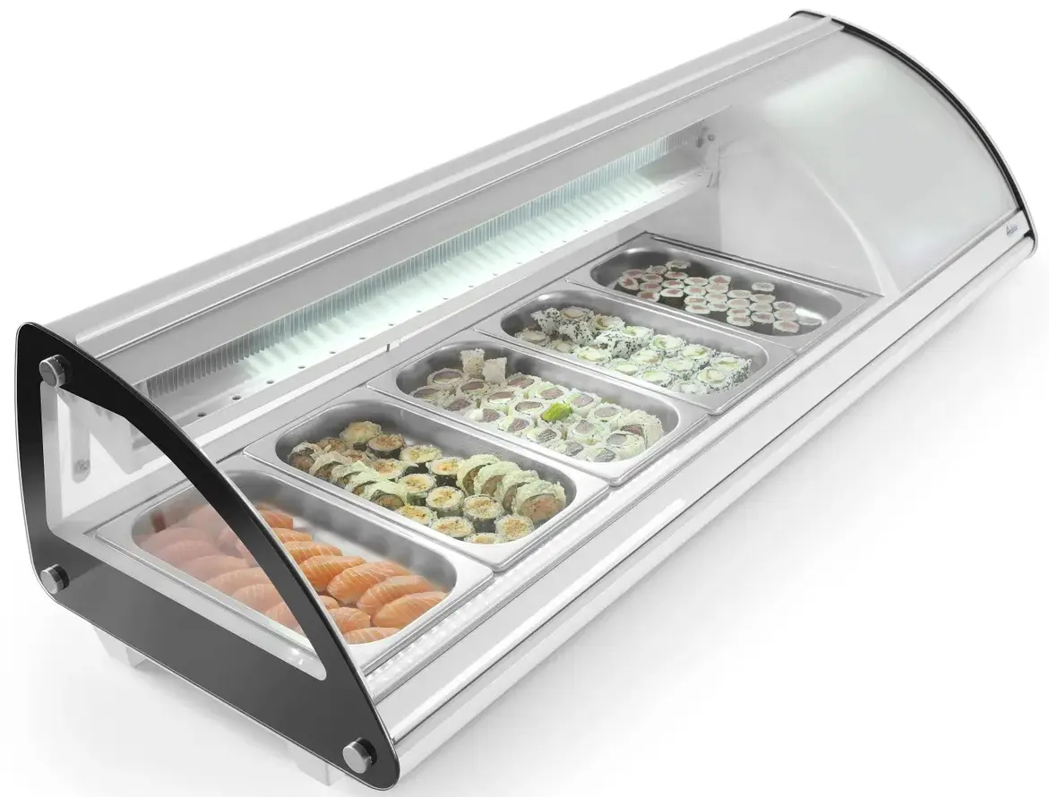 Vitrina frigorifica pentru sushi Hendi Arktic 233757 (White)