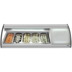 Vitrina frigorifica pentru sushi Hendi Arktic 233757 (White)