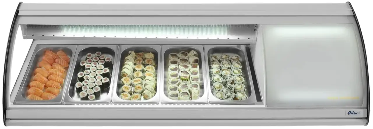Vitrina frigorifica pentru sushi Hendi Arktic 233757 (White)