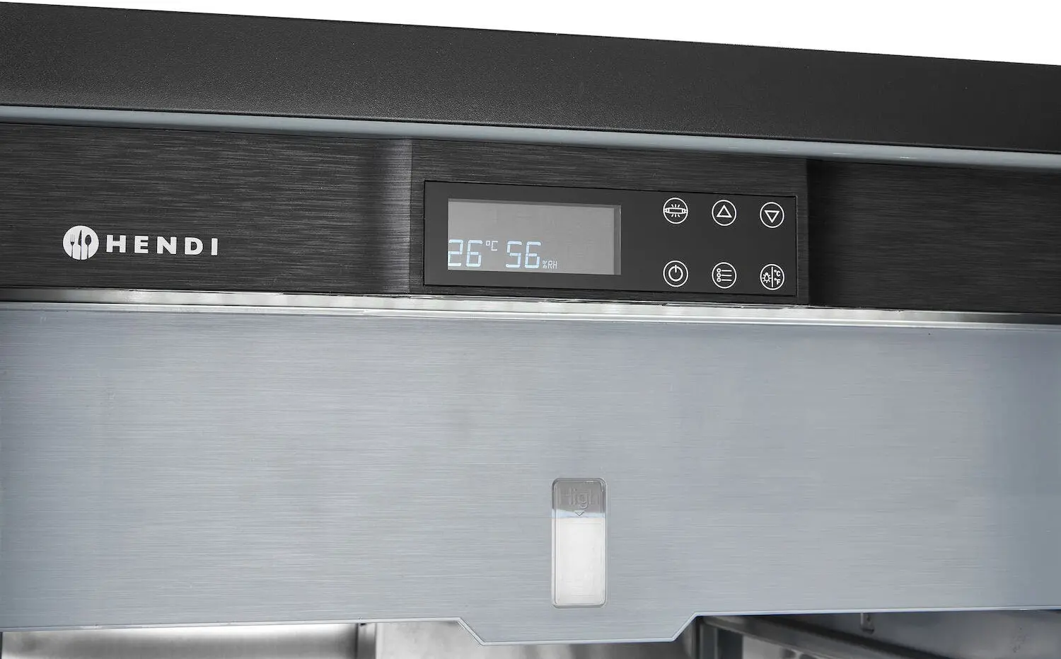 Vitrina frigorifica Hendi 221433 (Inox)