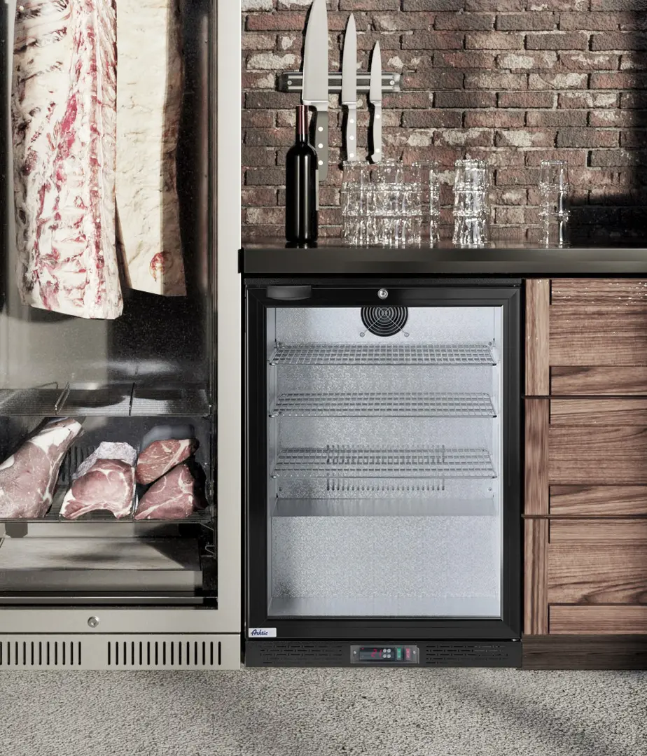 Vitrina frigorifica Hendi Arktic 226568 (Black)