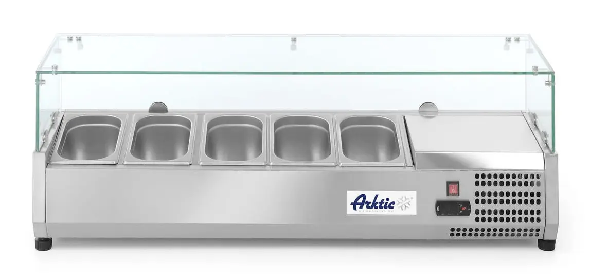 Vitrina frigorifica Hendi Arktic 232903 (Inox)