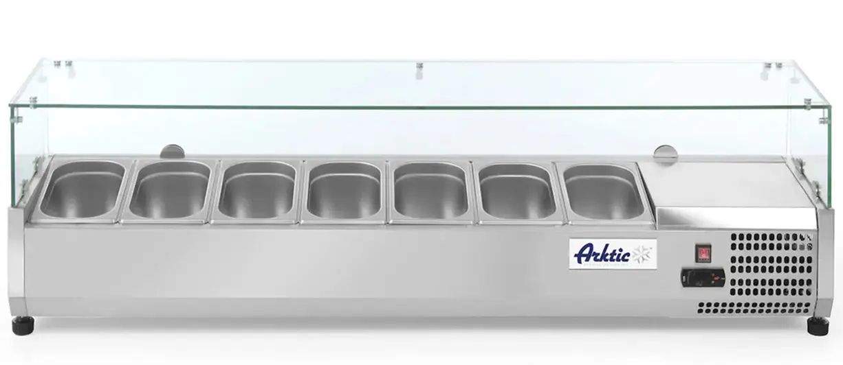 Vitrina frigorifica Hendi Arktic 232910 (Inox)