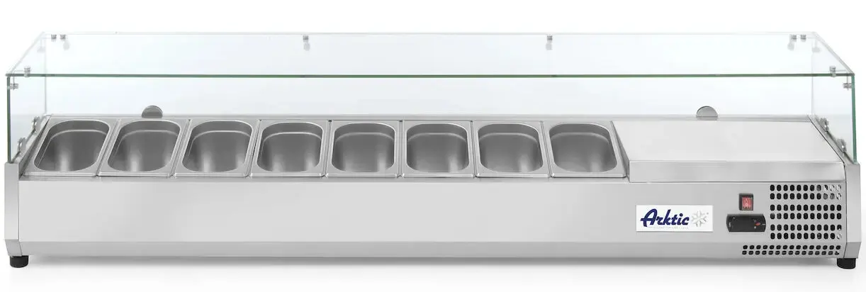 Vitrina frigorifica Hendi Arktic 232927 (Inox)