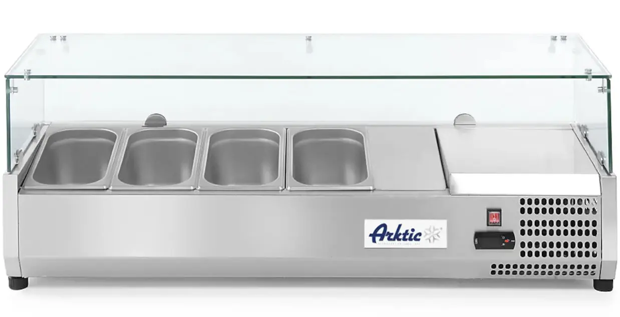 Vitrina frigorifica Hendi Arktic 232965 (Inox)