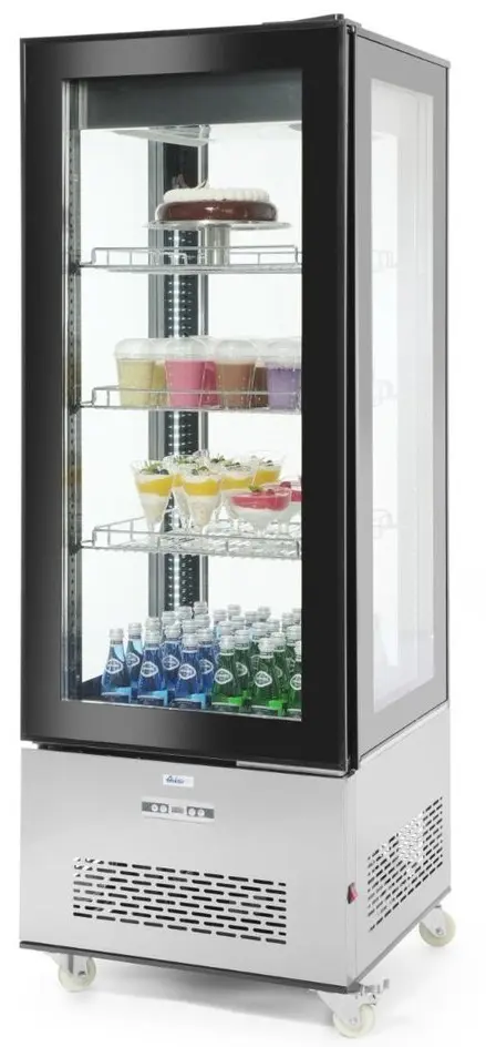 Холодильная витрина Hendi Arktic 233283 (Black/Inox)