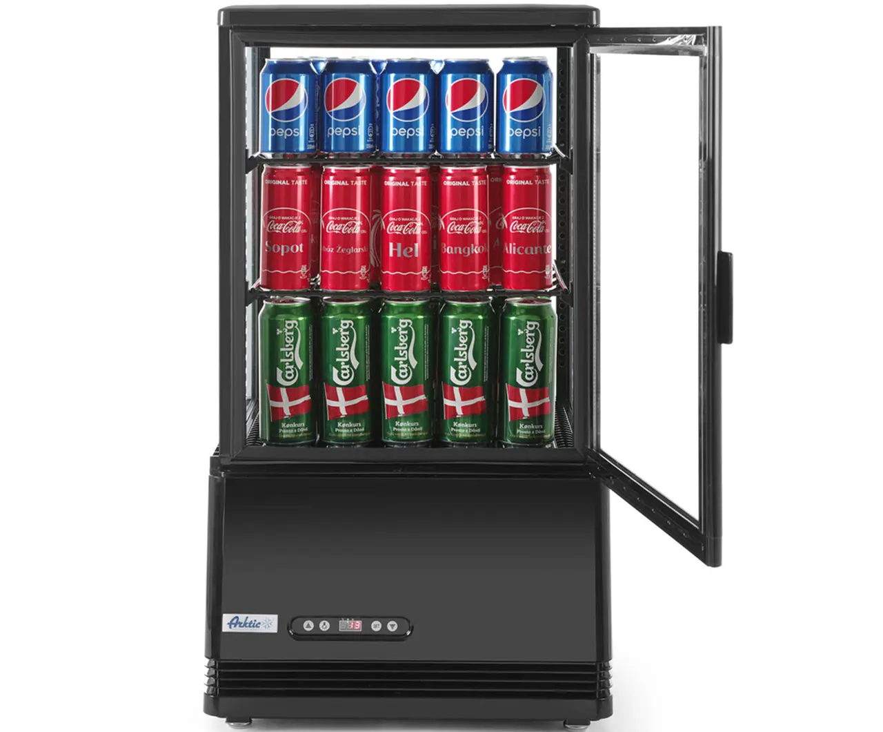 Холодильная витрина Hendi Arktic 233627 (Black)