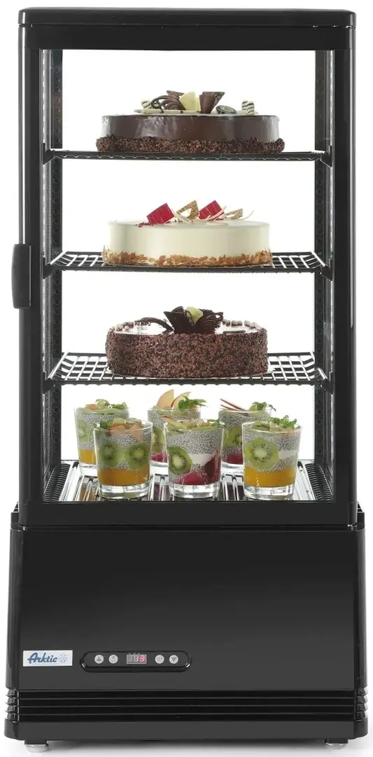 Vitrina frigorifica Hendi Arktic 233658 (Black)