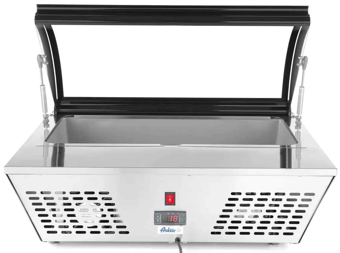 Vitrina frigorifica Hendi Arktic 233672 (Inox)