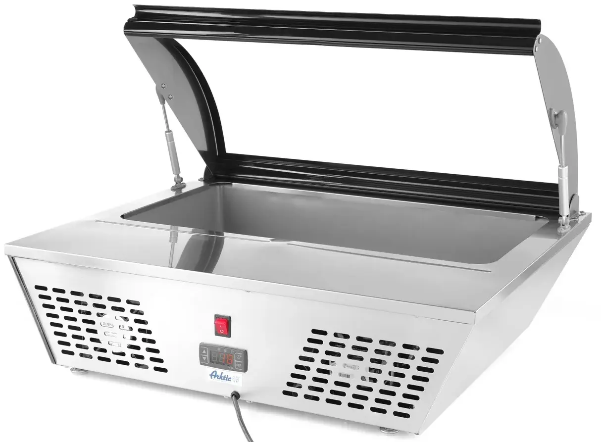 Vitrina frigorifica Hendi Arktic 233672 (Inox)