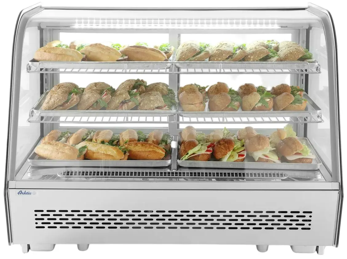 Vitrina frigorifica Hendi Arktic 233719 (Inox)