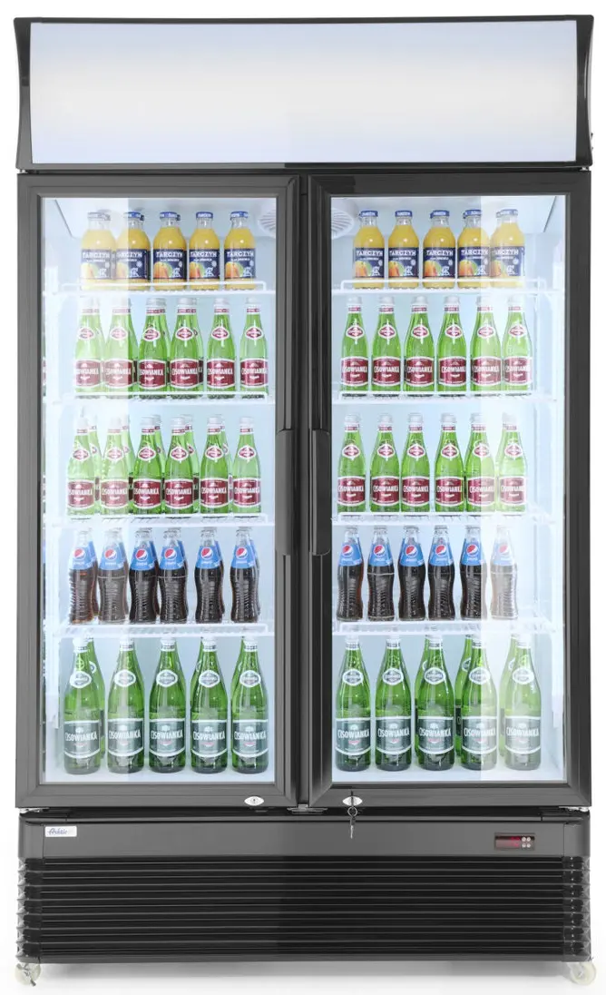 Vitrina frigorifica Hendi Arktic 233795 (Black)