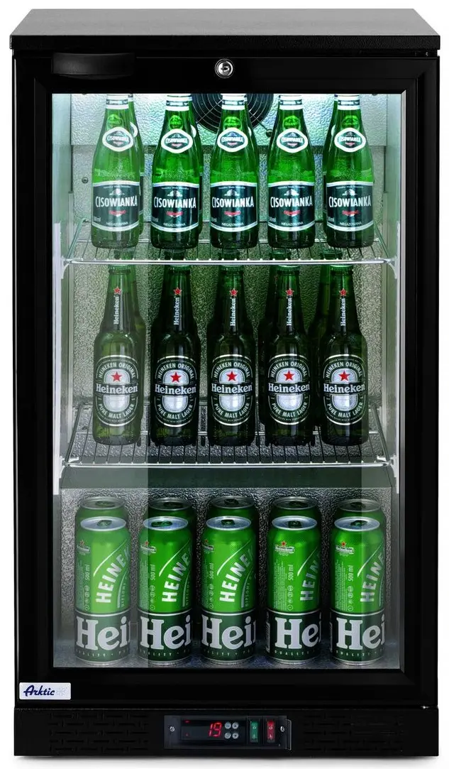 Vitrina frigorifica Hendi Arktic 233900 (Black)