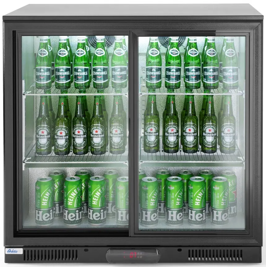 Vitrina frigorifica Hendi Arktic 233917 (Black)