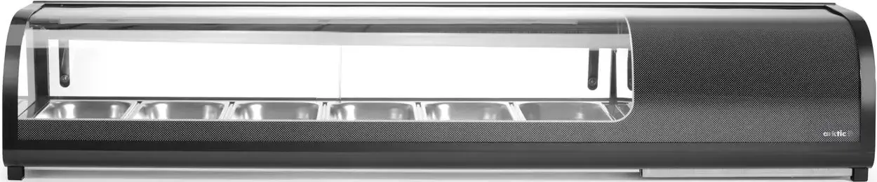 Vitrina frigorifica Hendi Arktic 274088 (Black)