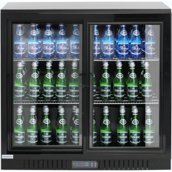 Vitrina frigorifica de bar Hendi Barmatic FD-235997 (Black)