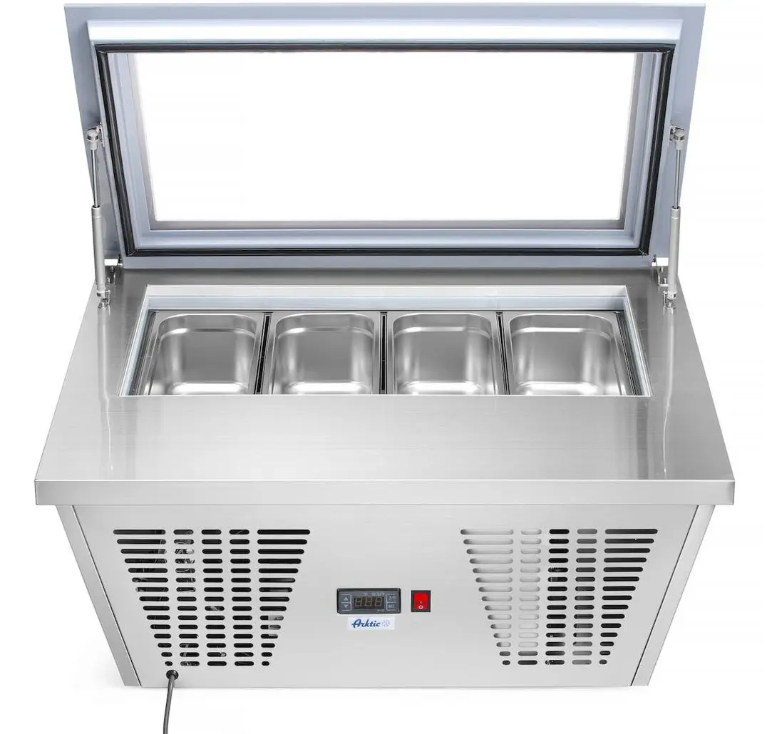 Vitrina congelare Hendi Arktic 233689 (Inox)