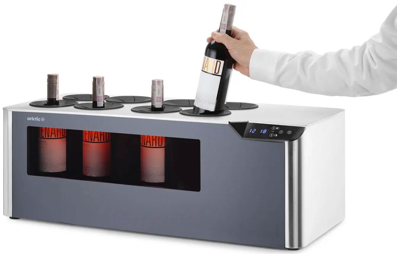 Răcitor de vinuri de masă Hendi Arktic 237380 (Black)