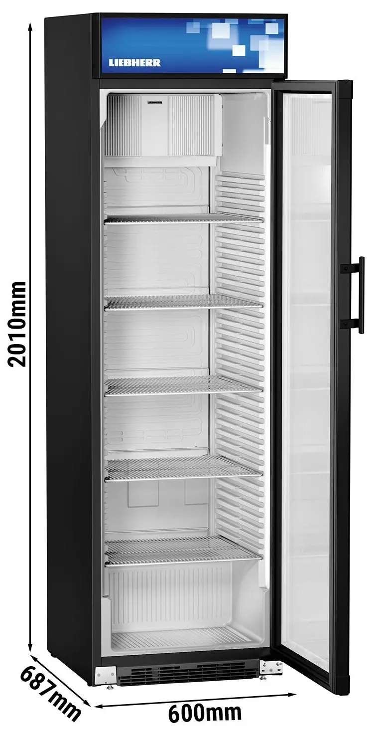 Холодильная витрина для напитков Liebherr 90926051 (Black) - 2