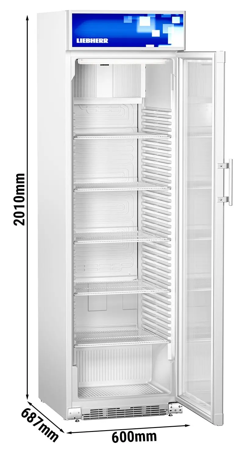 Холодильная витрина для напитков Liebherr FKDv 4203-21 (White) - 3