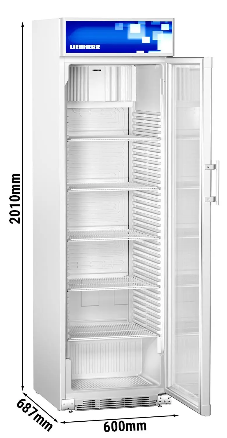 Холодильная витрина для напитков Liebherr FKDv 4213-21 (White) - 3