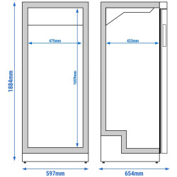 Vitrina frigorifica pentru bauturi Liebherr Performance MRFvc 4011-20 (White) Thumb
