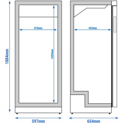 Vitrina frigorifica pentru bauturi Liebherr Performance MRFvd 4011-20 (Grey) Thumb